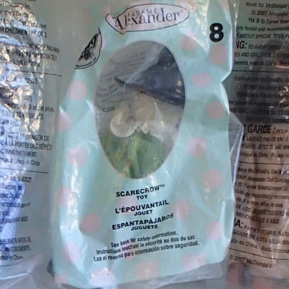 COPY - Scarecrow Wizard of Oz Madame Alexander #8 McDonalds Happy Meal NIP NWT … - Picture 2 of 9
